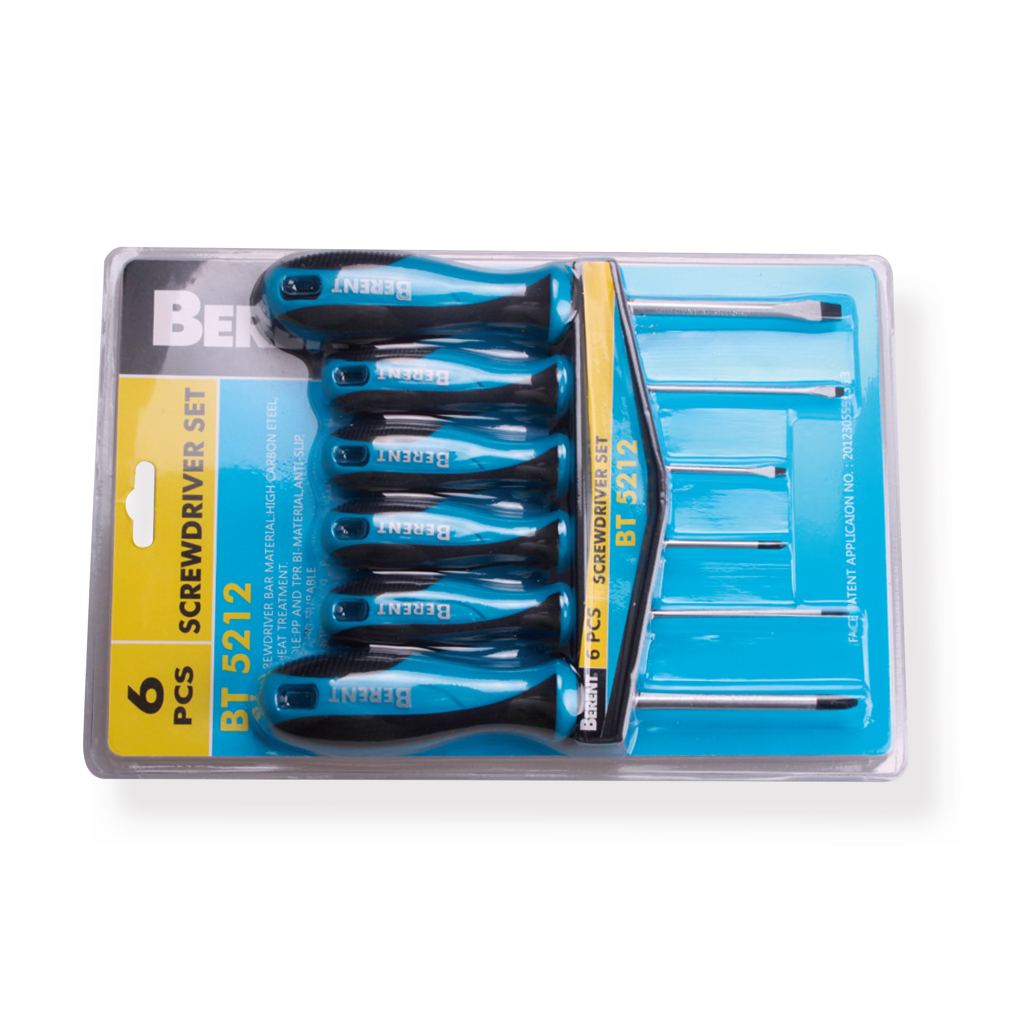 Screwdriver Set 6 pcs Berent